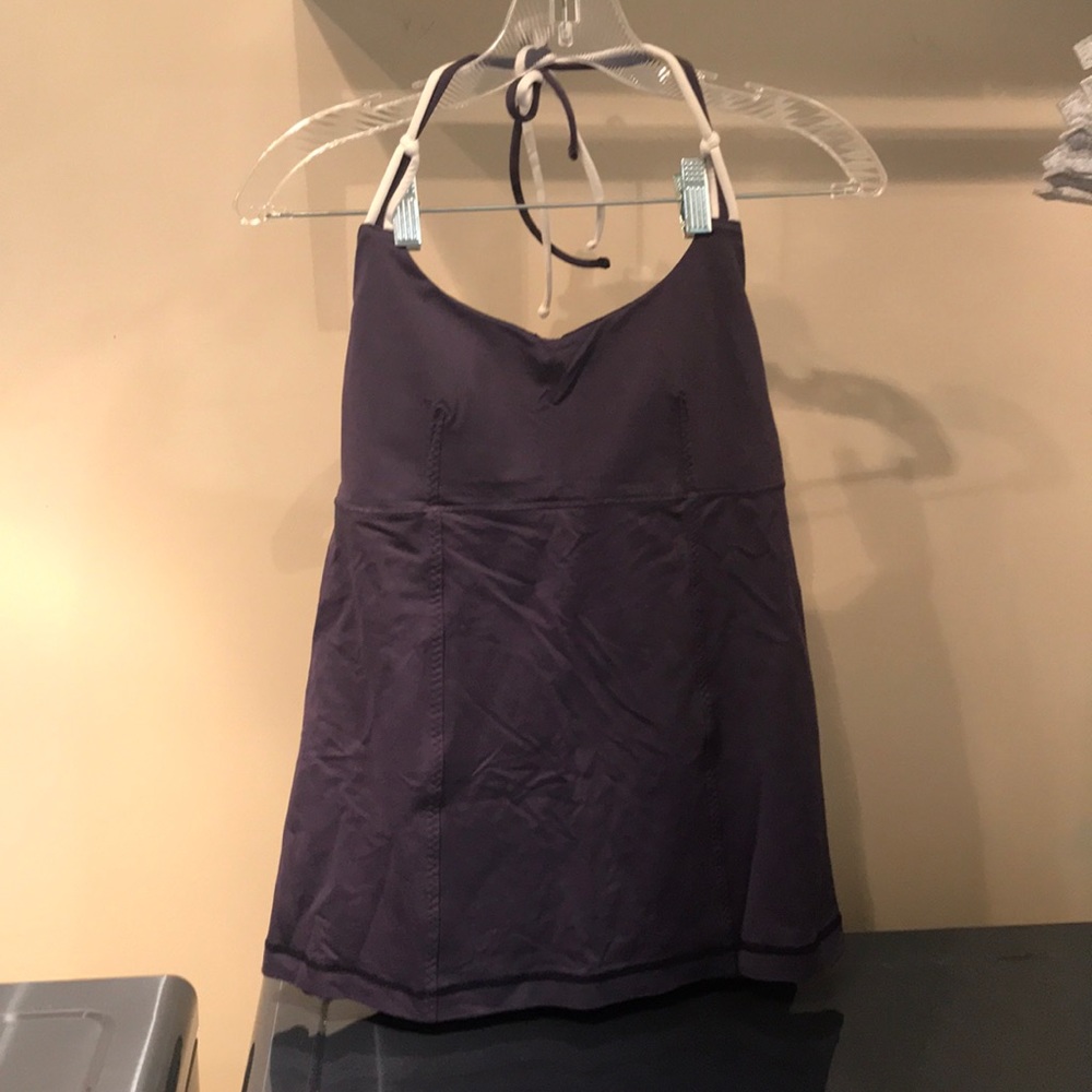Navy & white lulu halter